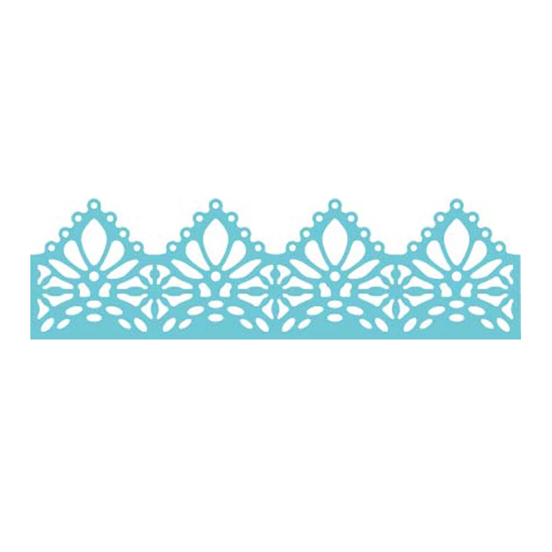 

Lace Flower Border Frame Metal Cutting Dies For DIY Scrapbooking Embossing Paper Card Making Decorative Craft Die Cuts New 2018
