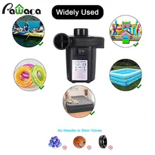 Автомобильный насос с европейской вилкой, электрический воздушный насос, многоцелевой автомобильный насос для лодки, портативный, быстрое наполнение, воздушный насос для дома, три сопла