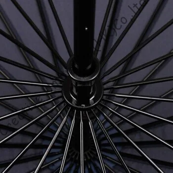 Водонепроницаемый Зонт с 24 ребрами зонты плавным изменением цвета|straight umbrella|umbrella