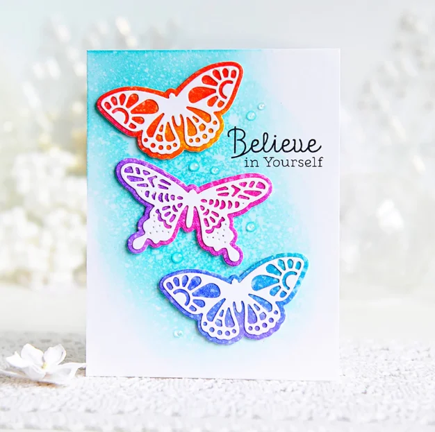 

KSCRAFT New Butterflies Metal Cutting Dies Stencils for DIY Scrapbooking/photo album Decorative Embossing DIY Paper Cards