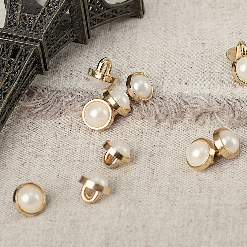 

Direct Selling Scrapbook Wooden Buttons Sewing Accessories Fashion Metal Clasp Button Shirt Buttoned Cardigan Decoration