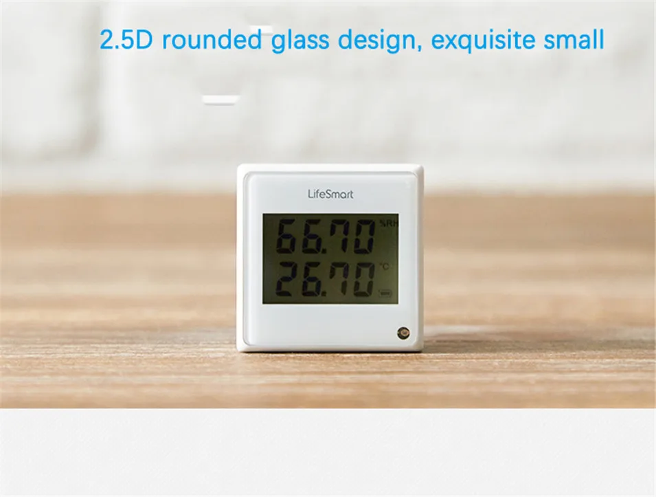 4---Lifesmart Multifunctional Environment Sensor 433MHZ Monitor Indoor Temperature,Humidity App Realtime View Remote Control by APP