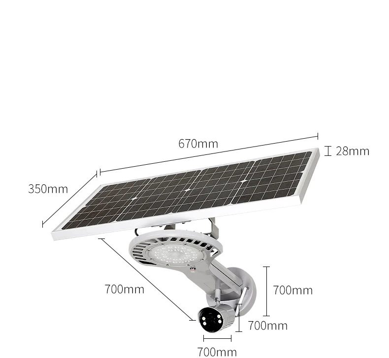 YobangSecurity водостойкий открытый 4G беспроводной солнечный Мощность видеонаблюдения 1080 P 2.0MP 4G SIM Камера со светодио дный подсветкой Лампа
