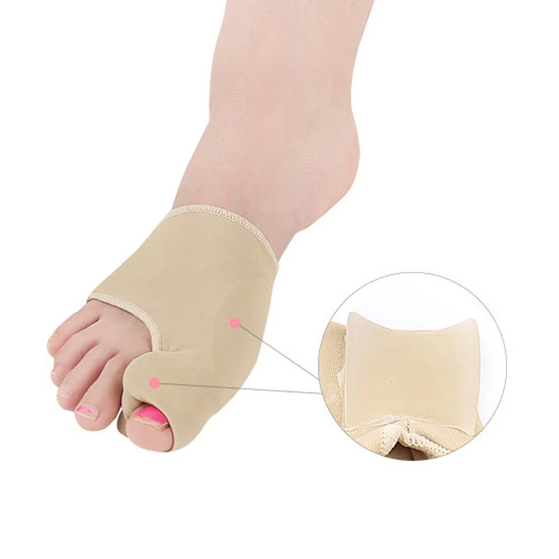 1Pair Hallux Valgus Corrector Orthopedic Big Toe Bone Thumb Bunion Corrector Silicone Pedicure Socks for Legs Foot Care Tools