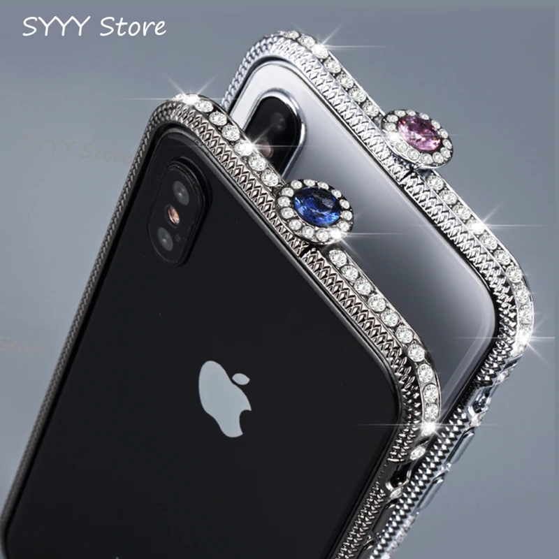 Роскошный модный чехол со стразами для iPhone xr xs max x iphone 6 6s 7 8 plus прозрачная
