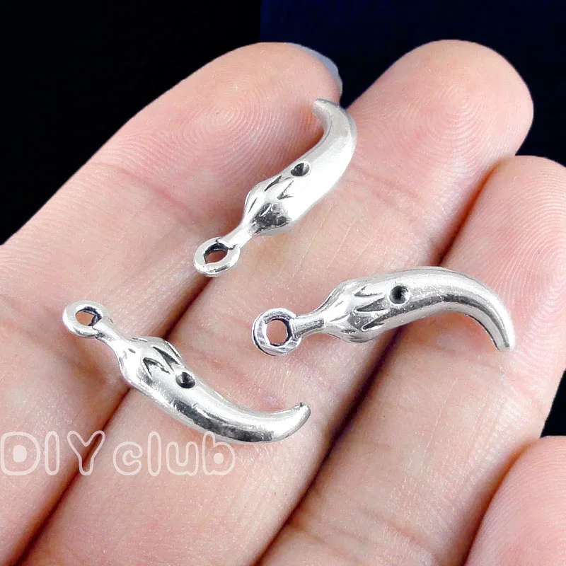 60pcs античное серебро чили перец Подвески Подвеска 23x8мм|charm pendant|chili pepper charmpepper charms |
