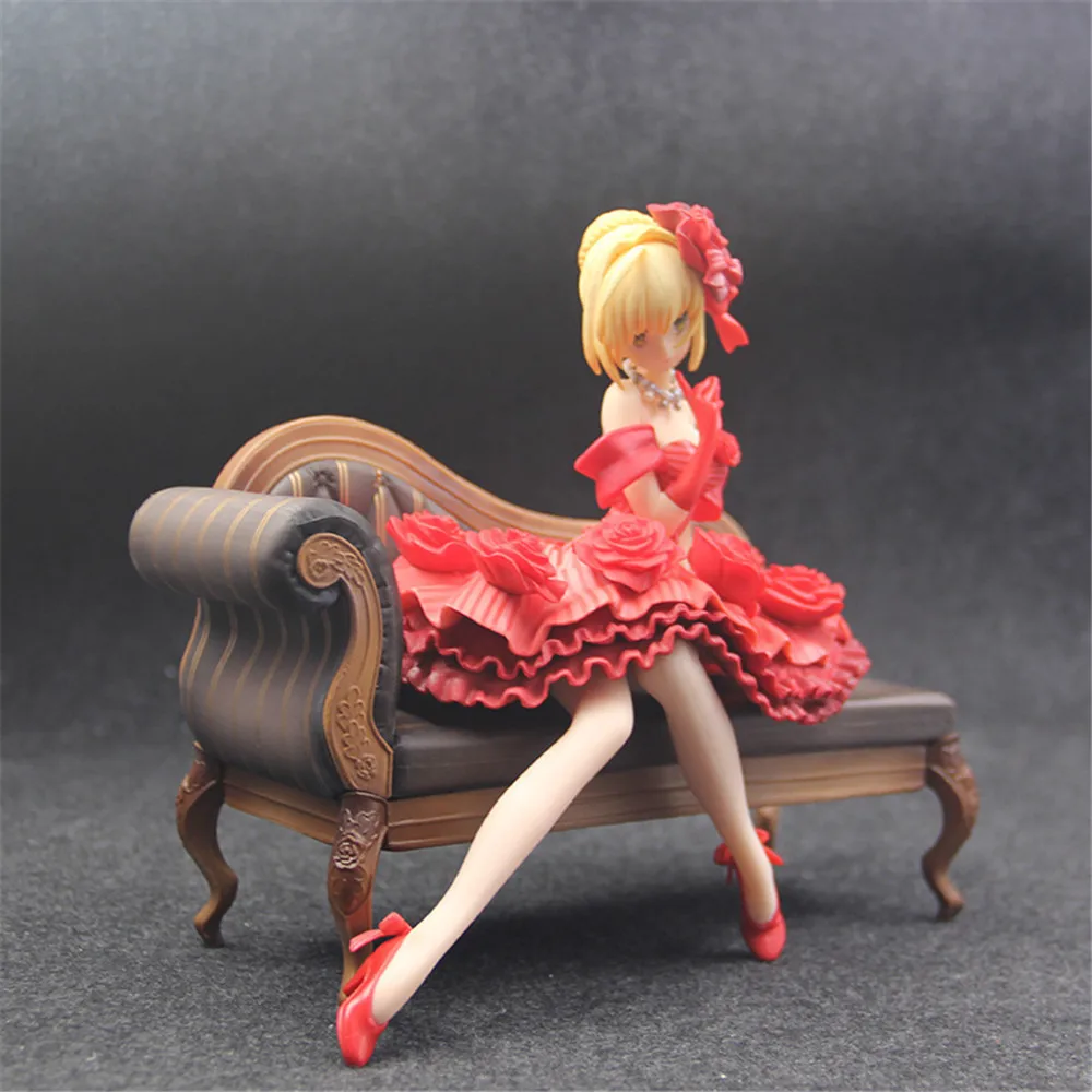 Аниме фигурки Аквамарин Fate/Экстра Encore Nero Claudius Caesar Augustus Germanicus Idol Emperor Girl Toys экшн