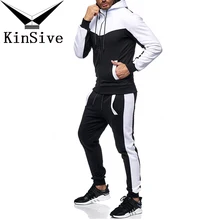 Брендовые новые мужские спортивные комплекты, модный осенний спортивный костюм, толстовки+ спортивные штаны, 2 предмета, Мужская одежда, мужской спортивный костюм