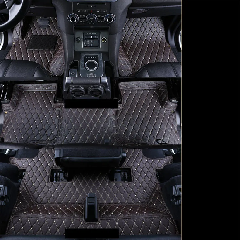 Lsrtw2017 кожаный автомобильный коврик для land rover discovery 5 7 мест аксессуары ковер