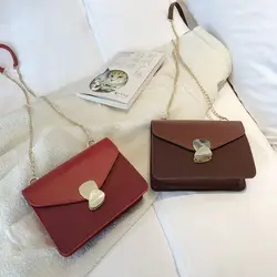 BEAU-Новая модная женская сумка-мессенджер, милая сумка на плечо с цепочкой, женская сумочка