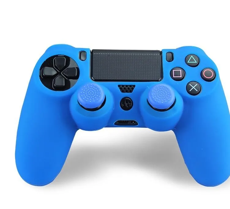 Разные цвета для PS4 защитный силиконовый чехол Защитная кожа для SONY Playstation 4 PS4 контроллера Dualshock 4 ps4