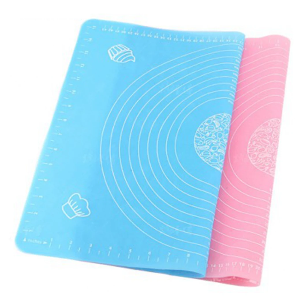 50*40CM Thickening Non Stick Silicone Mat Rolling Dough Liner Pad