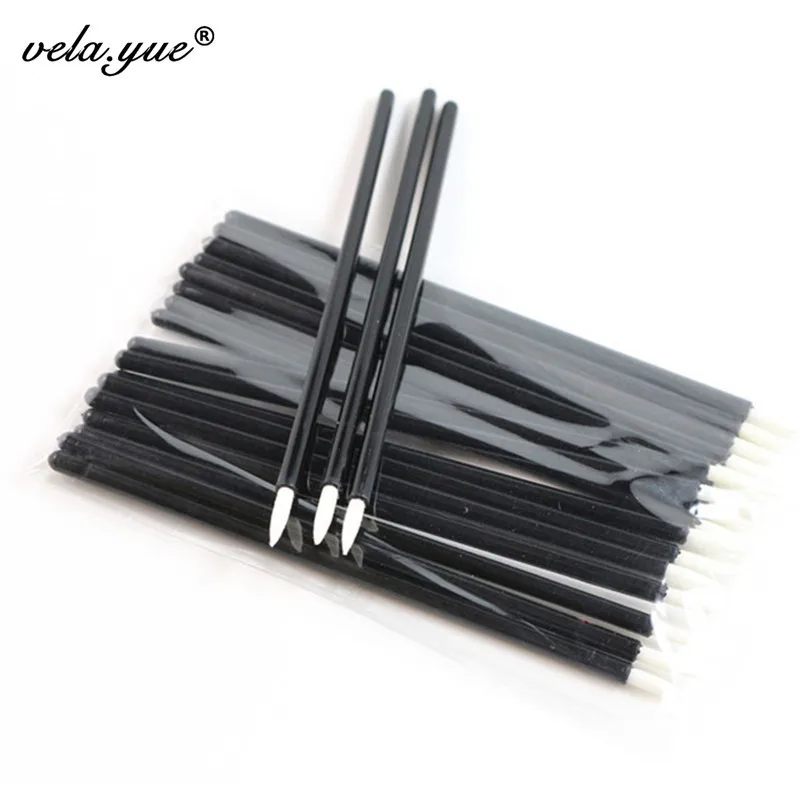 

100pcs/lot One-off Eyeliner Eyelash Brush Disposable Makeup Applicator Wands
