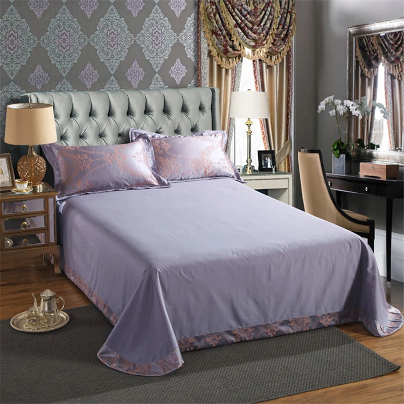 Waliicorners Silk Cotton Jacquard Golden Classic Bedding set Silky Smooth Duvet Cover Bed Sheet Pillowcases 29 20186131391-1