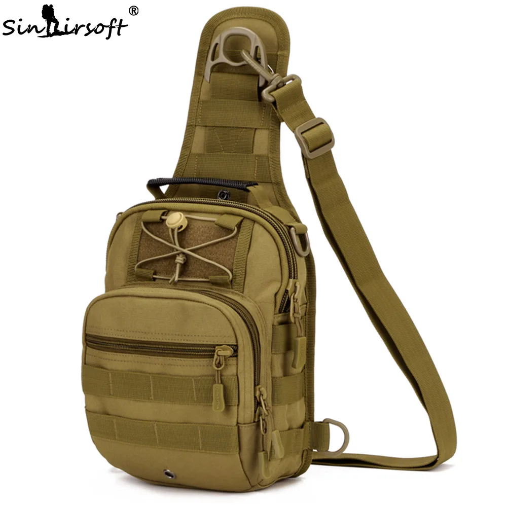 SINAIRSOFT حقيبة متعددة الاستخدامات رخوة الصيد التنزه الصيد حقائب ادوات رياضية حقيبة الصدر الجسم الرافعة واحدة الكتف حقيبة الظهر التكتيكية LY0001 & ...