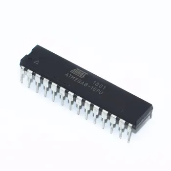 

50pcs ATMEGA8 ATMEGA8-16PU MEGA8-16PU MEGA8-16 DIP Flash IC DIP-28 8-bit with 8K Bytes In-System Programmable Flash