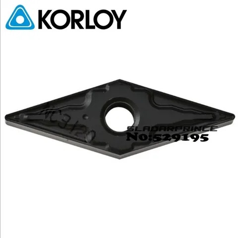 Ferramentas de Corte Pastilhas de Metal Original Korloy Vnmg 160404 160408 Torno Duro Virando Ferramenta Titular Vnmg160404-hm Vnmg160408-hm Nc3120