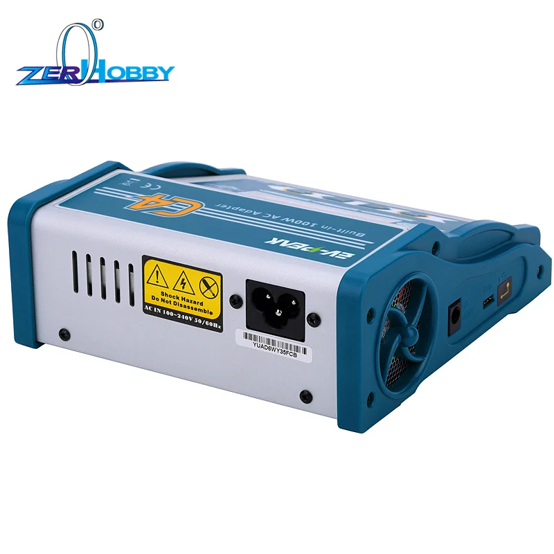 Заводская цена C4 80 Вт 8A ac dc зарядное устройство LiHV Зарядка для батареи fixwing Airplane