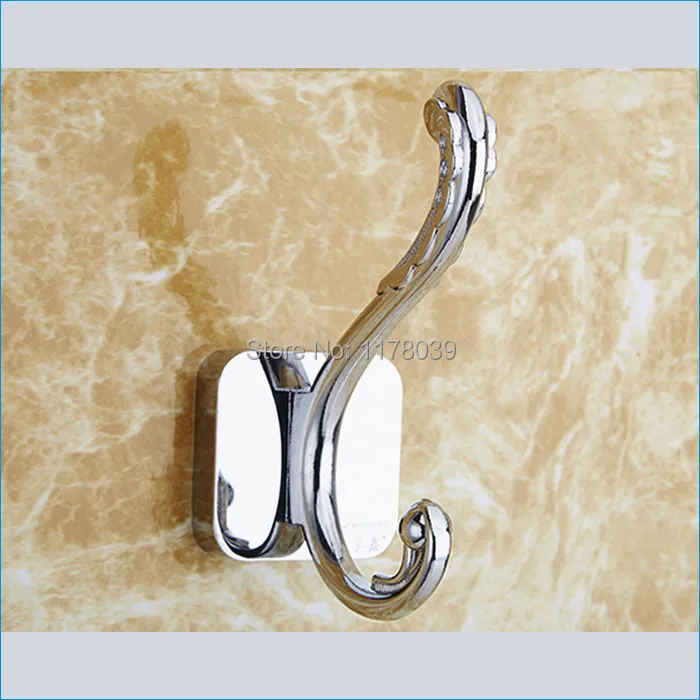 European style Zinc Alloy bathroom single robe hook,wall mounted bathrobe hook,coat hanger hooks