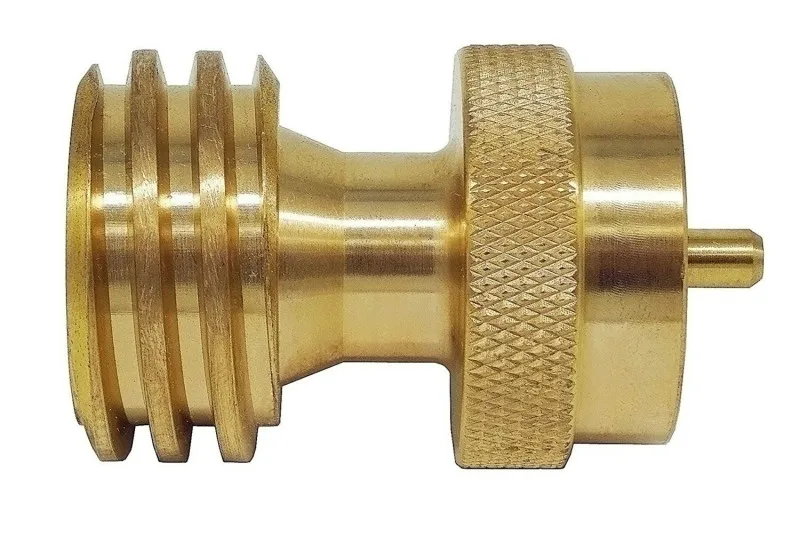 OutdoorStoveGasCylinderTankCouplerPropaneRefillAdapterHeater