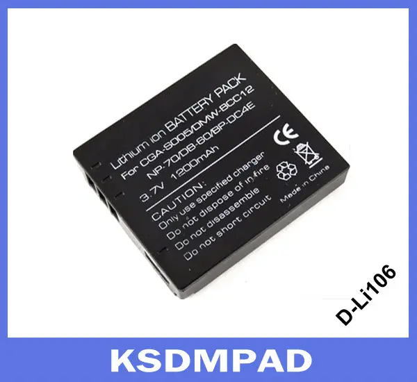 3.7 В замена аккумулятор совместимость с NP 70 DB 60 65 CGA S005 DMW BCC12 подходит для Pentax D LI106
