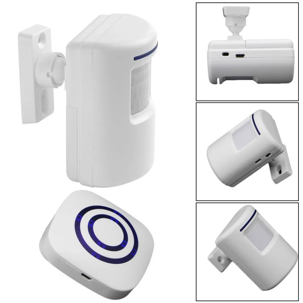 

Wireless Doorbell PIR Store Shop Welcome Motion Sensor Infrared Detector Induction Alarm Door Bell Waterproof Doorbell Mayitr