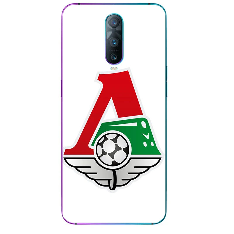 

FC Lokomotiv Moscow Football Painting Case For Oppo A9 R11 R11s Plus R15 R17 F11 Pro Reno 10x Zoom Mobile Phone Printed Cover