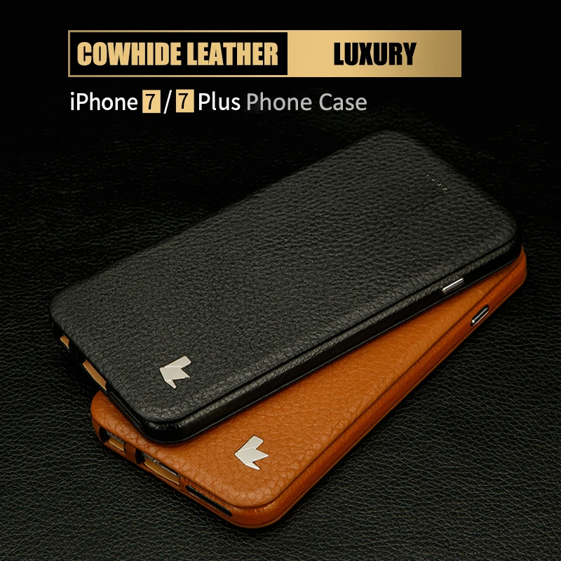 

Jisoncase Mobile Phone Case For iPhone 7 Kickstand Flip Cases For iPhone7 Plus Leather Protect Shell Business Anti-knock Cover