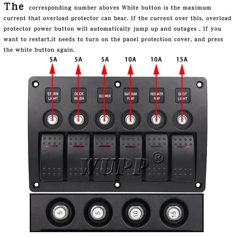 6 keys Switches 2