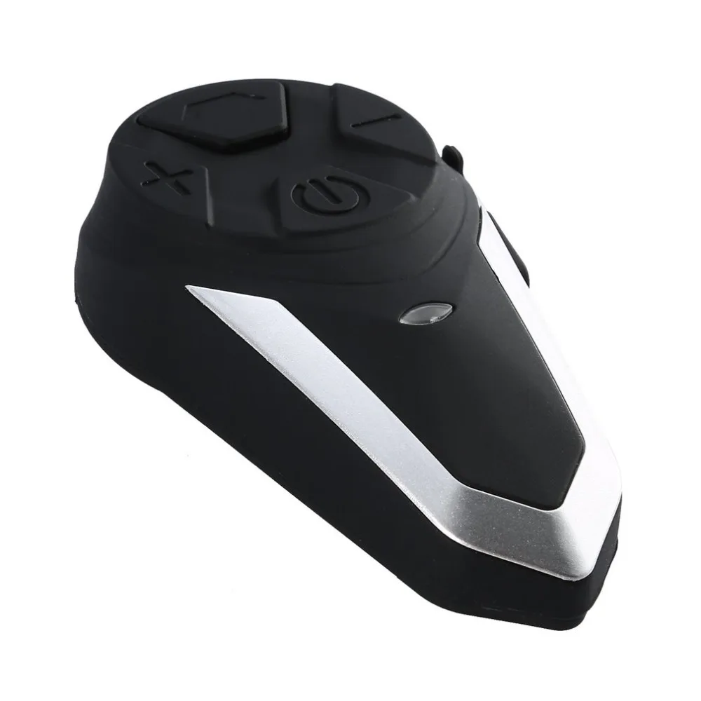 1000 M casco de la motocicleta inalámbrica Bluetooth Intercom BT Interphone de la motocicleta FM auriculares Mini portátil Interphone BT-S3 - 4