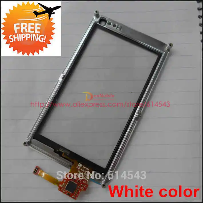

Tested For Nokia N8 Touch Glass Panel Screen Digitizer + Frame Replacement Repair Parts WHITE +Track No.1pc