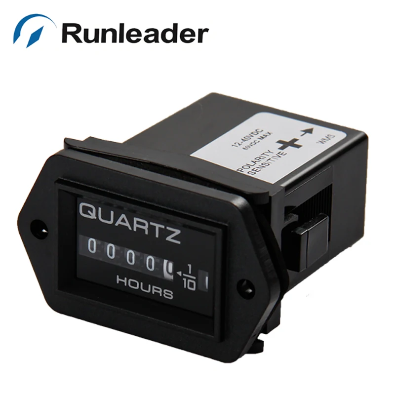 (30pcs/lot) DC Mechanical Hour Meter Running Hours Counter For Gasoline