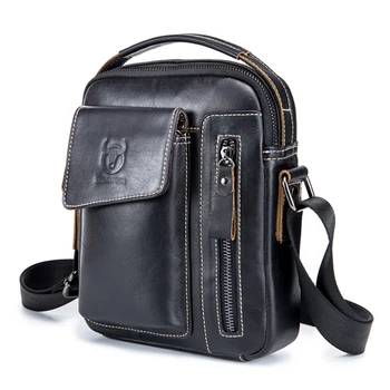 

Men Shoulder Bag Luxury Brand Men Bag Vintage Cow Leather Men Messenger Bags Promotion Small Crossbody Bag Male Hot Sell LSH544