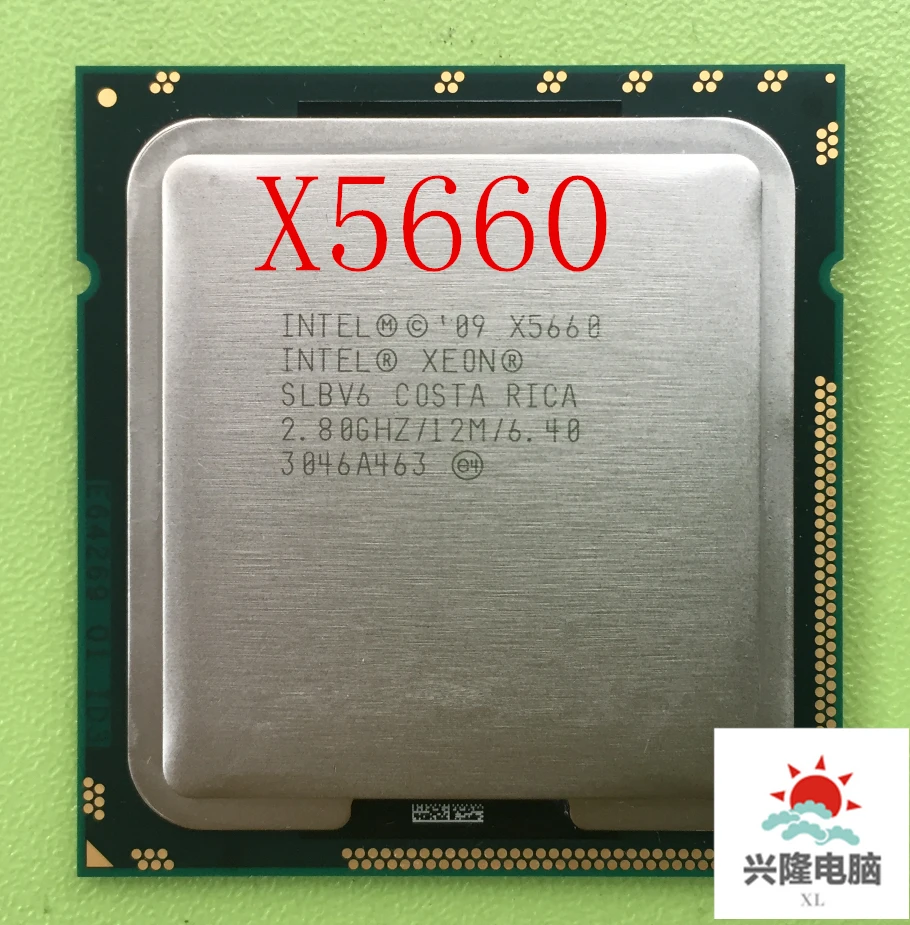 

Intel Xeon X5660 2.8 GHz Six Core 12M Processor LGA1366 Server CPU free shipping