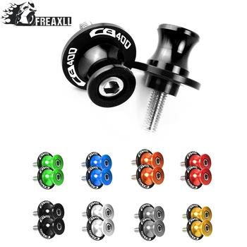 

Motorcycle Accessories Parts For HONDA CB400 CB400SF CB400VTEC CB 400 Swingarm Spool Sliders 1 Pair 8mm Swing Arm Spools Sliders