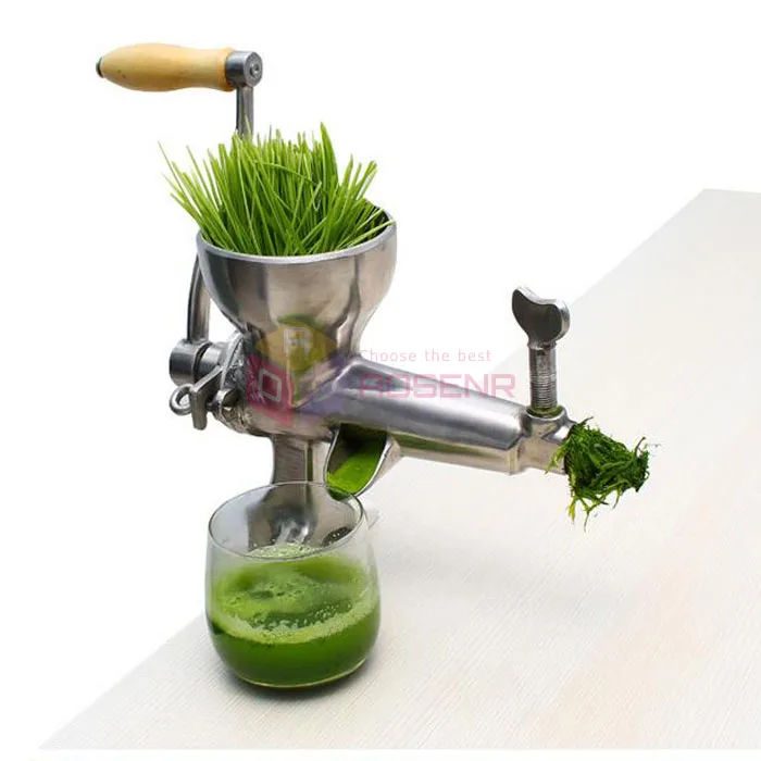Kitchen & Dining Stainless Steel Manual Wheatgrass Juicer Heavy Duty