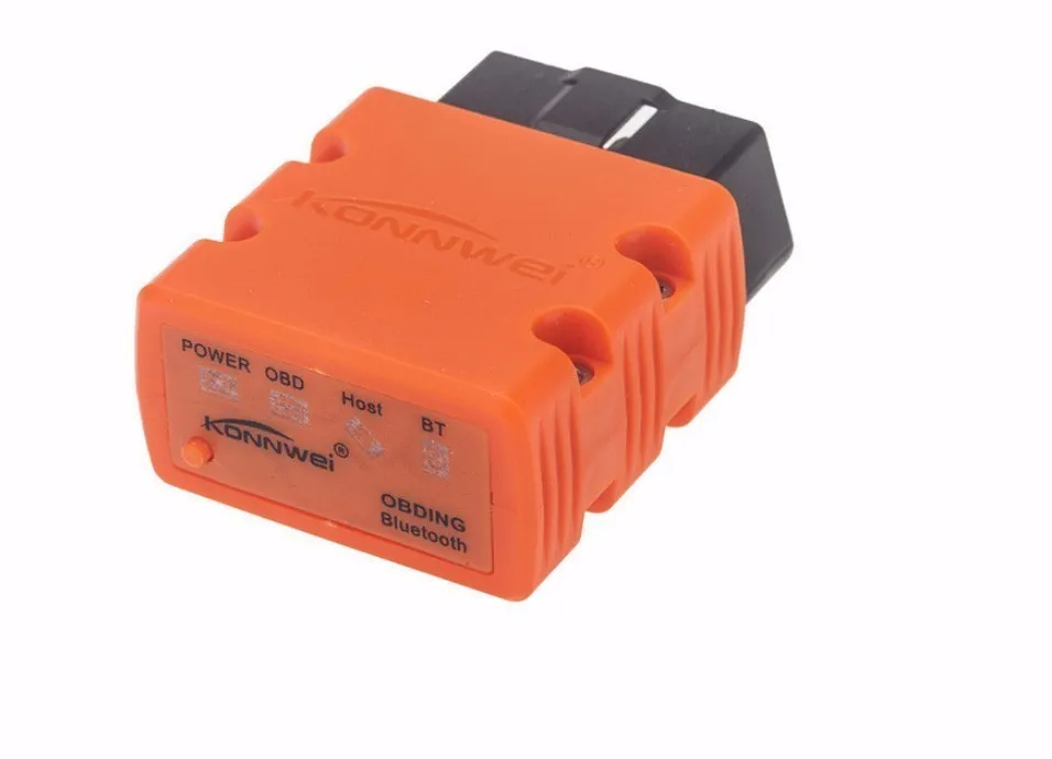 Konnwei KW902 Мини ELM327 Bluetooth OBD-II диагностические инструменты для автомобиля Elm 327 OBD2 считыватель кодов Сканер Поддержка J1805 протокол