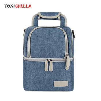 

Double Layer Baby Insulation Breast Milk Bags Thermal Waterproof Mom Feeding Milk Travel Portable Warmer Backpack Termica BB5004