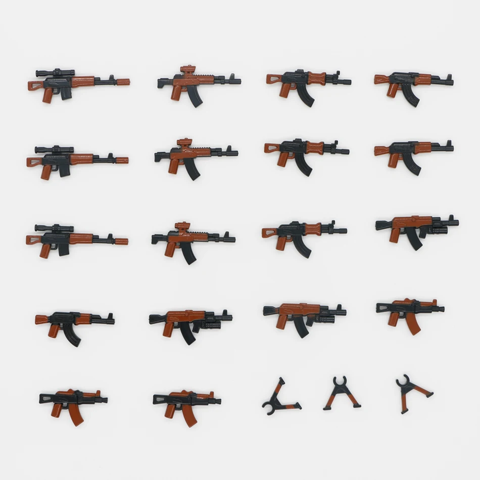 

Blocks Military weapon Gun Building Blocks WW2 Mini set swet police soldiere accessory Figure Toy LegoINGlys Military Block 2018