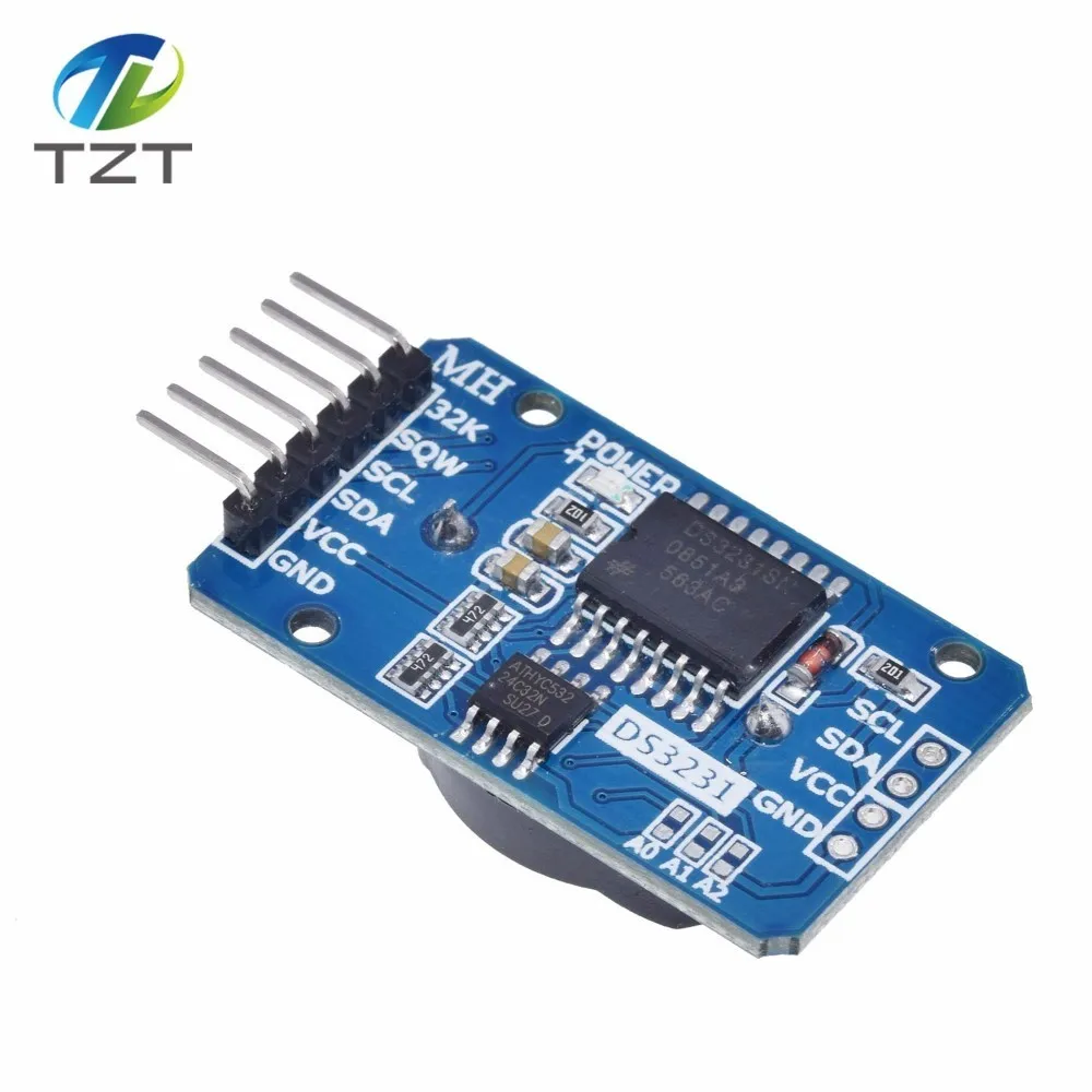 DS3231 AT24C32 IIC Real Time Clock RTC m/ódulo de memoria para Arduino PIC AVR ARM UNO