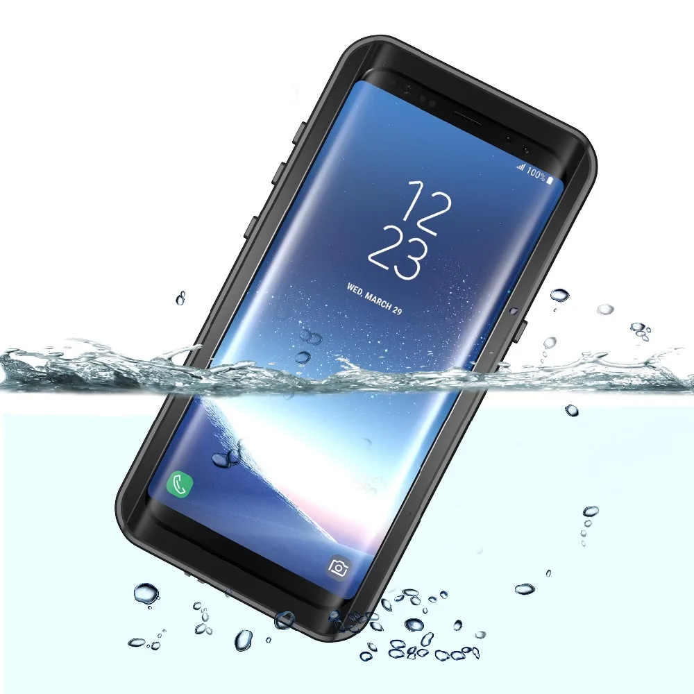 Coque étanche IP68 pour Samsung Galaxy S8 plus, Protection contre les chocs  d'eau, la saleté et la neige, avec couverture tactile | AliExpress