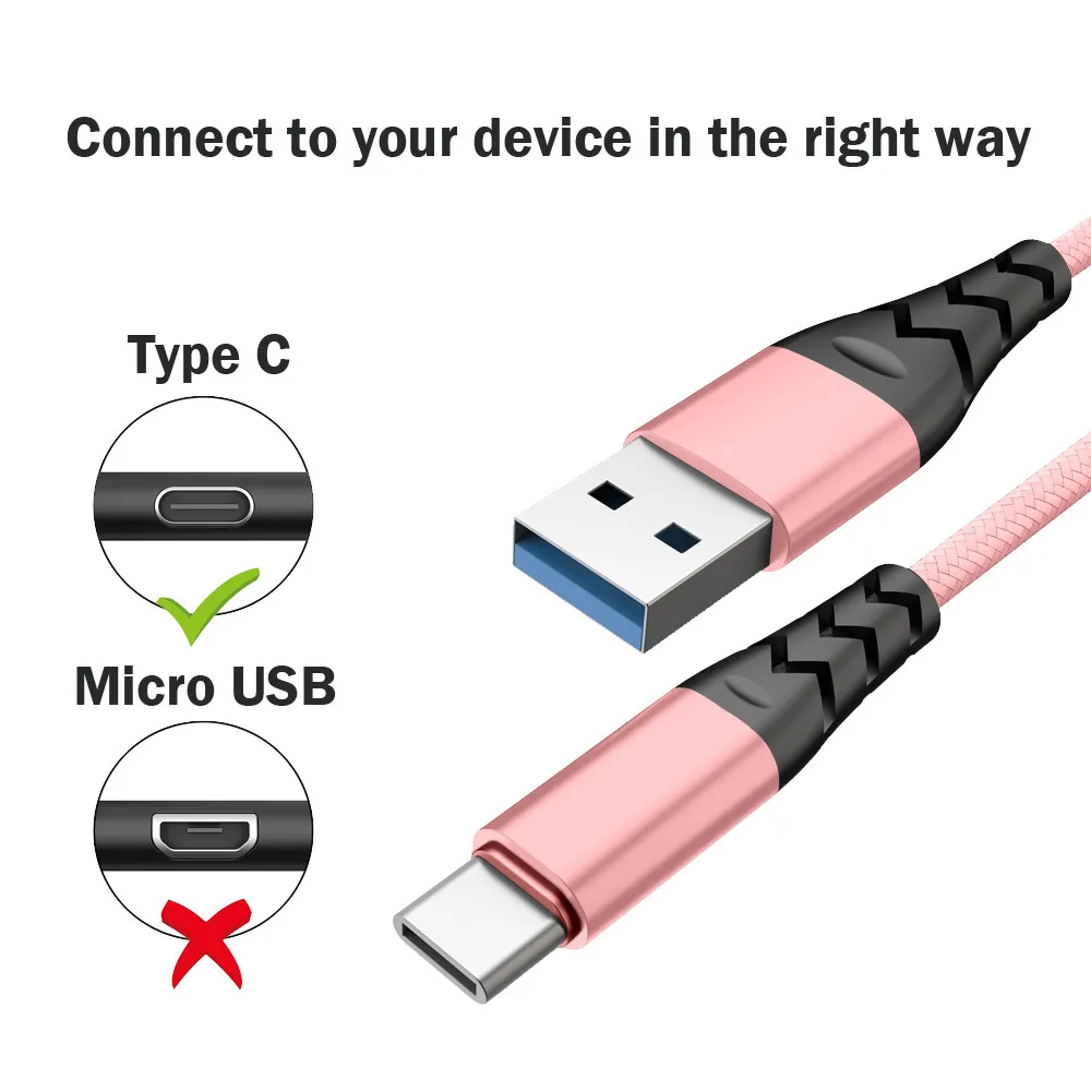 

Micro USB cable Fast Charger Cable USB Data transfer Cable for huawei for xiaomi for Android Phone