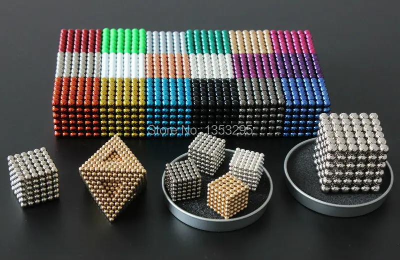 5mm 216pcs/set Magnetic Balls toy With 