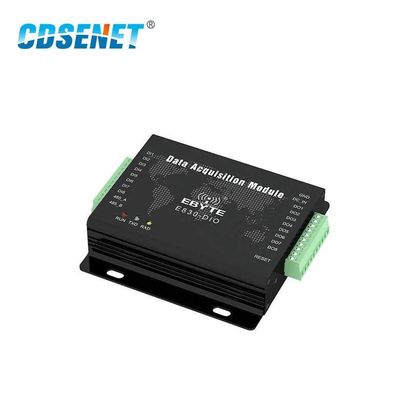 E830-DIO(485-8A) RS485 Modbus RTU переключатель значение Acquistion 8 канальный цифровой сигнал коллекция последовательный порт сервер