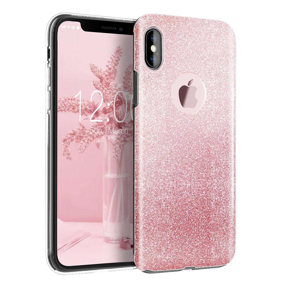 Luxury Bling Crystal Glitter Sparkle Phone Case Shockproof