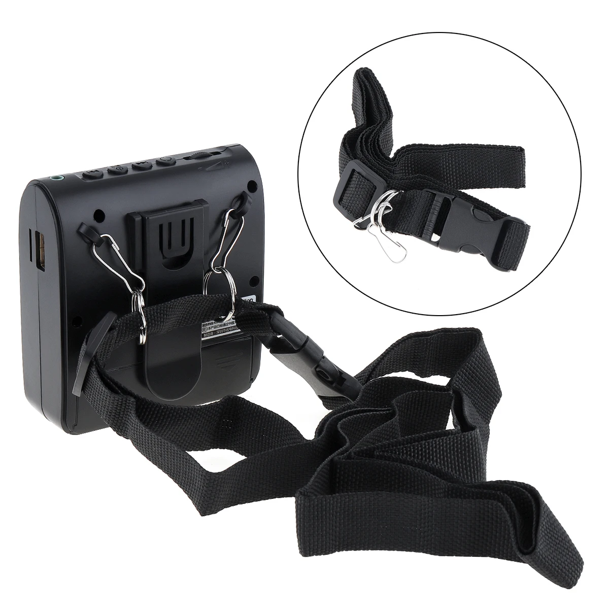 Rolton Portable Mini Audio Speaker Megaphone Voice Amplifier Loud Cable Head Microphone with Waist Band Clip|Микрофоны| |