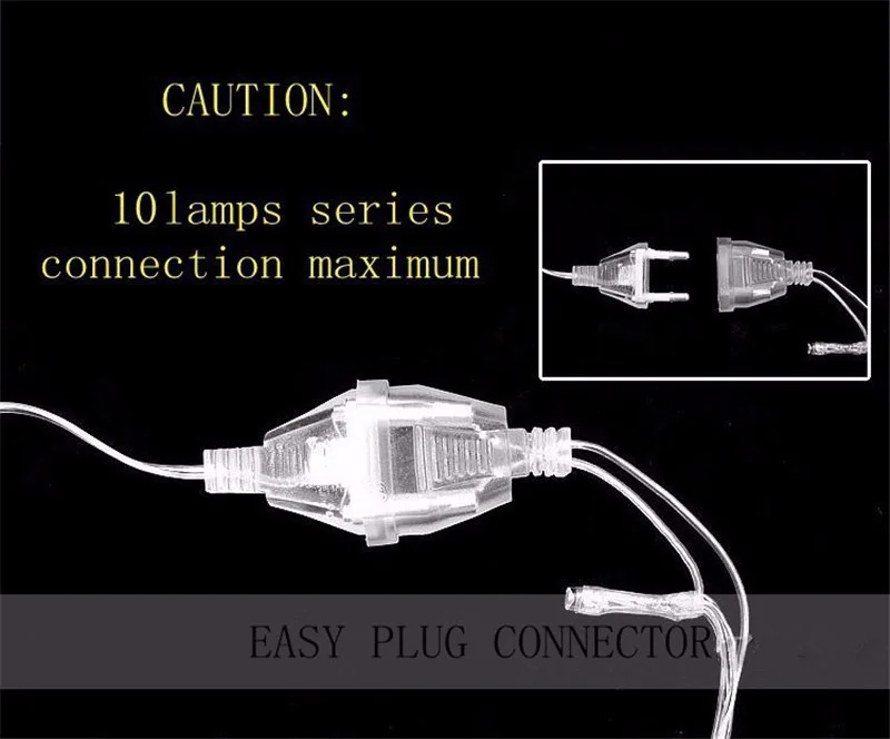 Feimefeiyou 3,5 м светодиодный 96 LED Снежинка 8 режимов Строка Фея Света для Рождество Новый год фестиваль свадебные карнизы украшения