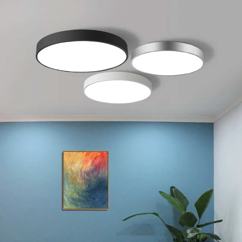 Preise Moderne LED Decke Lichter Leuchte Lampe Oberfläche Montieren Wohnzimmer Schlafzimmer Bad Fernbedienung Hause Dekoration Küche