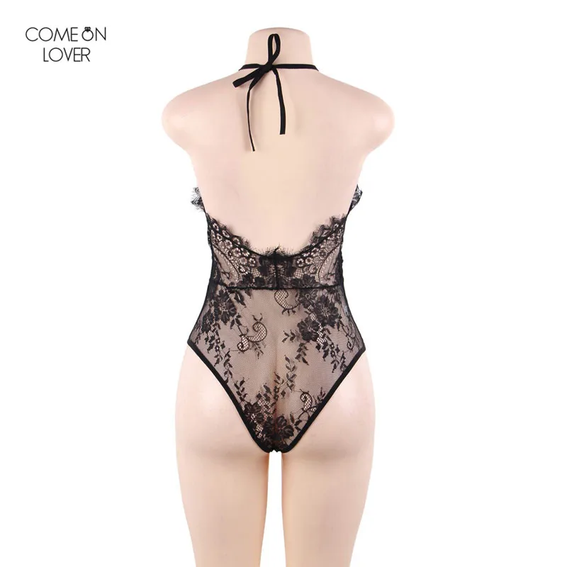 Сексуальное боди Comeonlover с глубоким V образным вырезом Женское открытой спиной