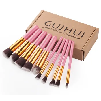 

10PCS makeup brushes sets maquiagem maquillage cosmetics make up brushes Professional hair eyebrow foundation brush pen